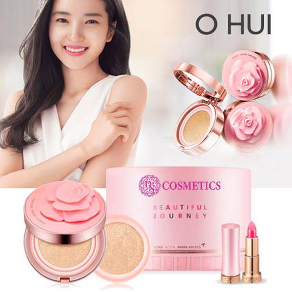 Set Phấn Nước Và Son OHUI Ultimate Cover Cushion Moisture