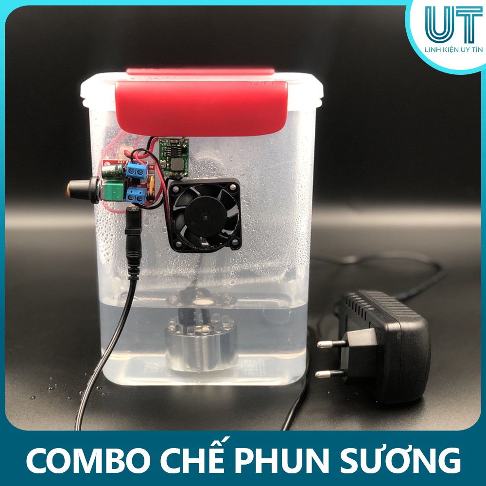 COMBO CHẾ MÁY PHUN SƯƠNG - TẠO HƠI NƯỚC 24V