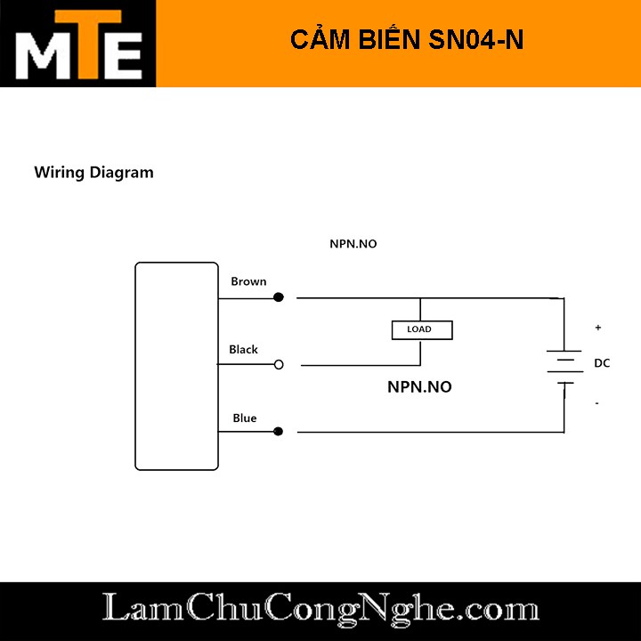 Cảm biến tiệm cận phát hiện kim loại SN04-N