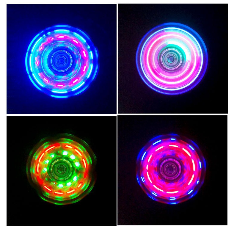 Con Quay Spinner Có ĐèN LED MàU CầU VồNg
