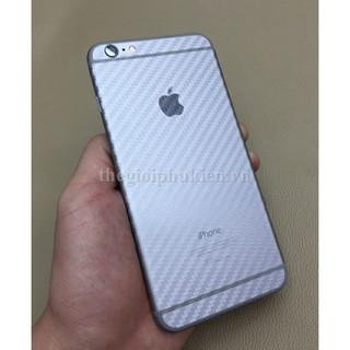 Miếng dán lưng vân carboniPhone 6 Plus /6S Plus
