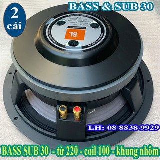 CẶP LOA BASS 30 JB NHẬP KHẨU TỪ 220 CÔN 100 - LOA NHẬP CAO CẤP - GIÁ 2 LOA