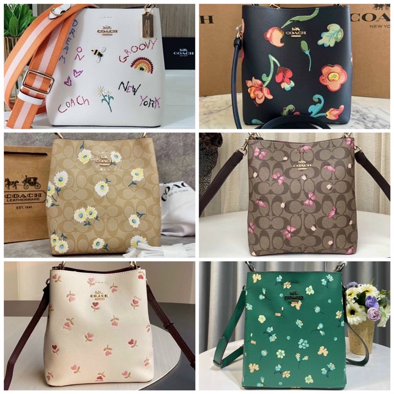 Túi C0ach Town Bucket 22 công sở thanh lịch
