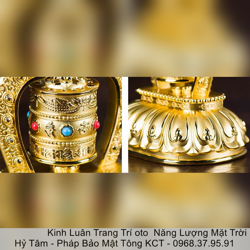 Kinh Luân Trang Trí Ôtô Chạy Năng Lượng Mặt Trời Và Pin Chất lượng cao