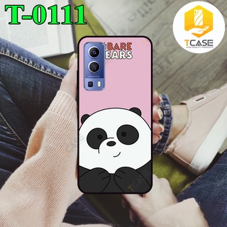 Ốp lưng nhám chống sốc in hình dành cho Vivo Y72 5G, Y52 5G, IQOO Z3 in hình chúng ta là gấu