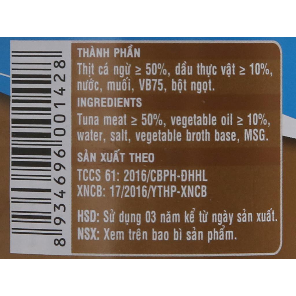 CÁ NGỪ NGÂM DẦU HẠ LONG 175G - CANNED TUNA IN OIL
