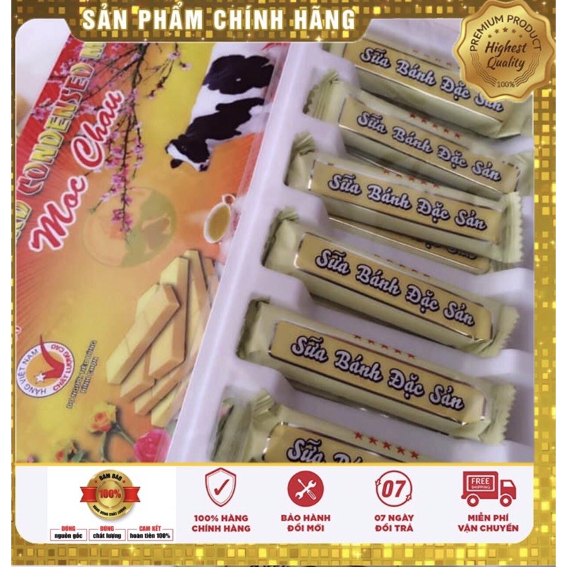 BÁNH SỮA MỘC CHÂU 200g (Shop ở MC) [CHÍNH HÃNG CÔNG TY]-ĐẶC SẢN MỘC CHÂU (Date mới nhất) | BigBuy360 - bigbuy360.vn