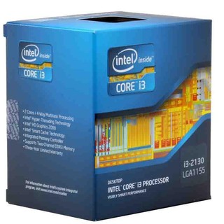 cpu intel core i3 mã 2100 - 2120 - 2130 sk 1155