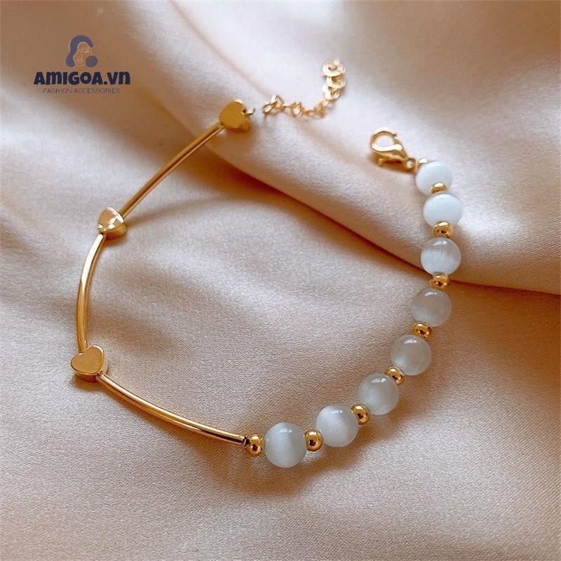 ✨✨Vòng Đeo Tay Kết Cấu Đơn Giản Thời Trang Dành Cho Nữ