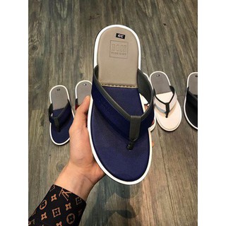 DÉP KẸP NAM HUGO BOSS 2 MÀU XANH XÁM