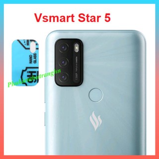 Dán bảo vệ camera Vsmart Star 5 nano siêu bền trong suốt, chống trầy xước bụi bẩn