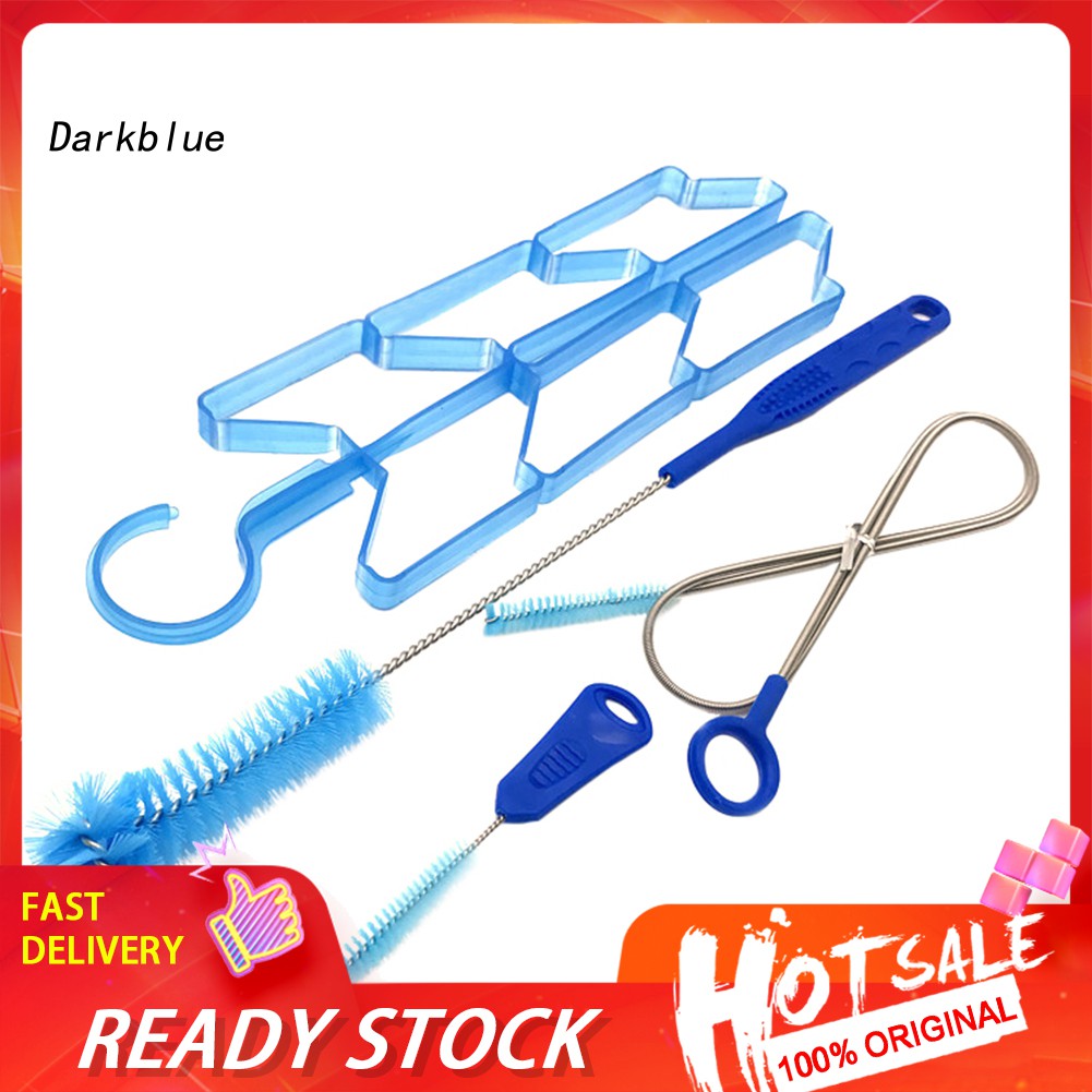 ㉿Ds DS DS Chất Lượng Cao Chuyên Dùng㉿Set 4 Dụng Cụ Vệ Sinh Ống Nước Đa Năng Tiện Dụng Chất Lượng Cao