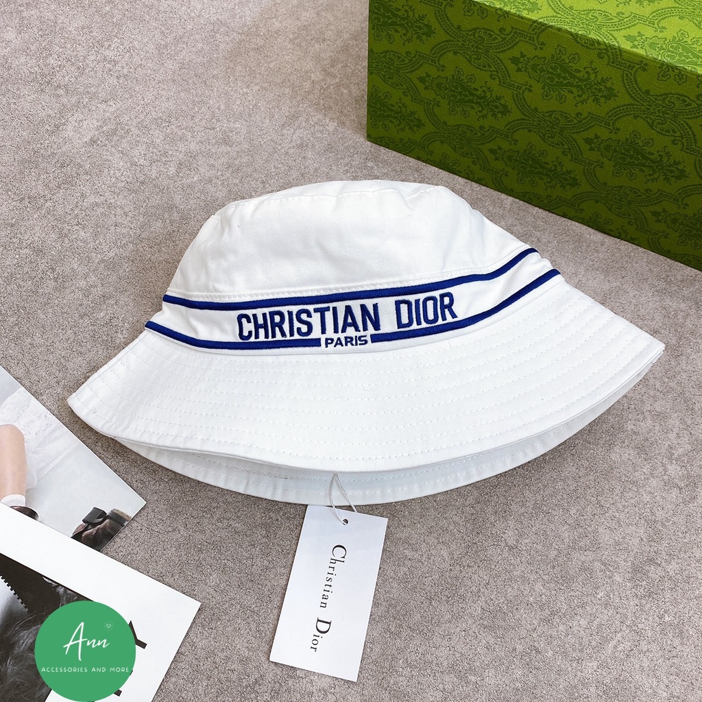 Mũ Bucket DIOR Thời Trang, Chất Liệu Vải Cotton Mềm,Phom Mũ Chuẩn Đẹp, Hàng Quảng Châu Loại 1 Full Tag