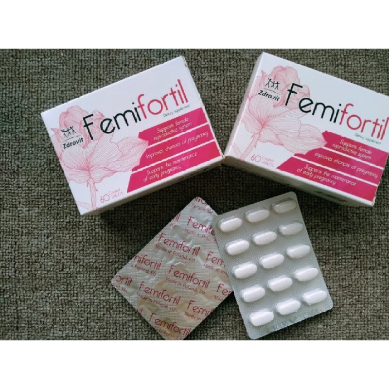 FEMIFORTIL  HỖ TRỢ NÂNG CAO CHẤT LƯỢNG TRỨNG