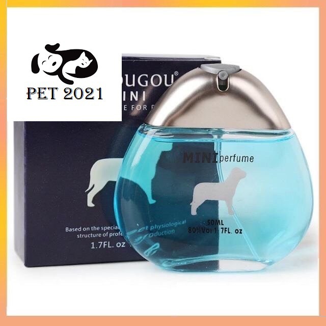 Nước Hoa  AIGOUGOU Mini 50ml Dành Cho Chó Mèo - PET 2021