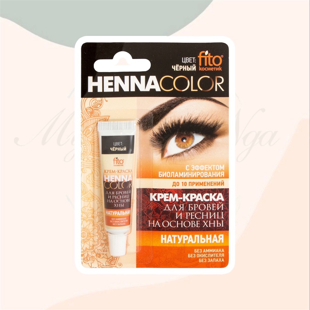 Nhuộm lông mày lông mi thảo dược Fito Henna Color