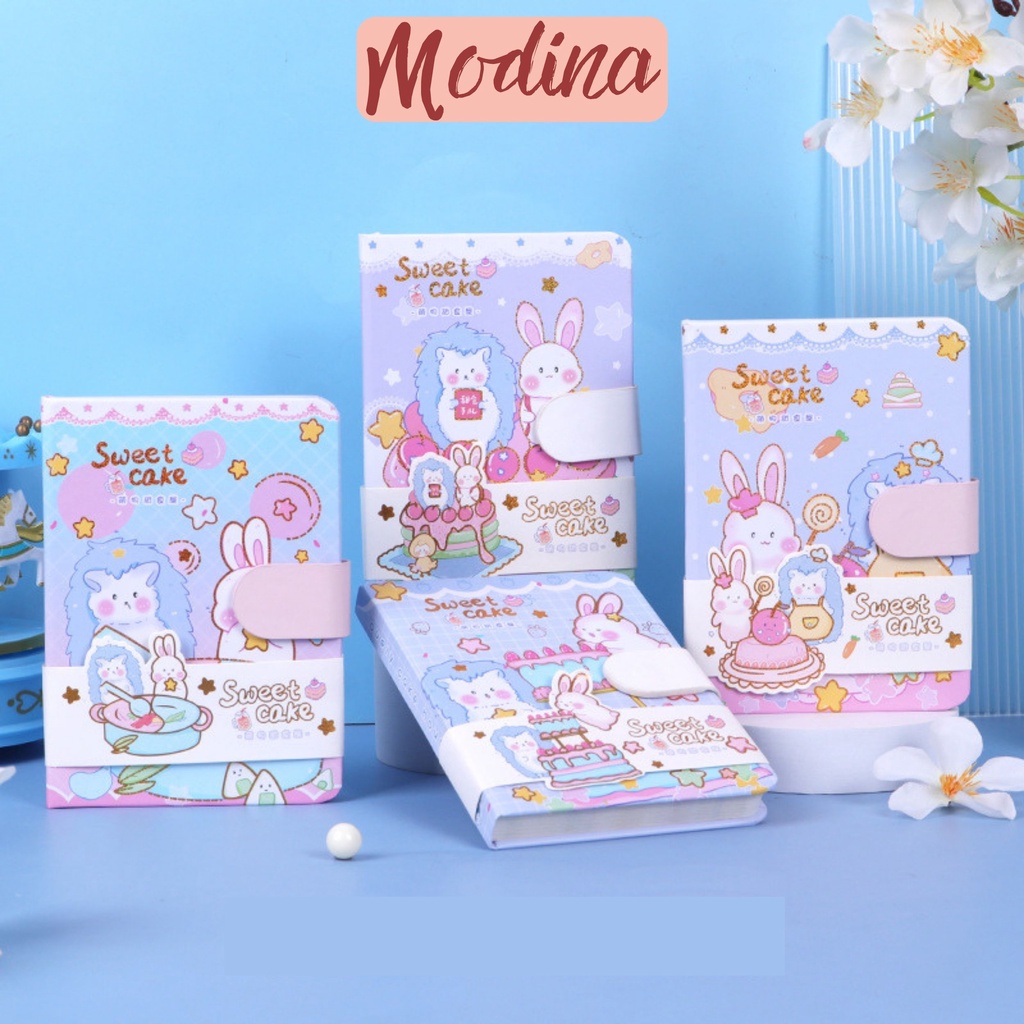Sổ tay cute dễ thương a6 MODINA, vở ghi chép kiểu Hàn quốc cute
