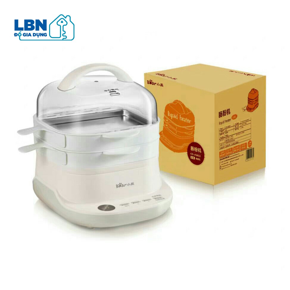 [CÓ SẴN] MÁY LÀM BÁNH CUỐN BÁNH PHỞ CUỐN MÁY HẤP LUỘC MINI ĐA CHỨC NĂNG BEAR CFJ-A30G1