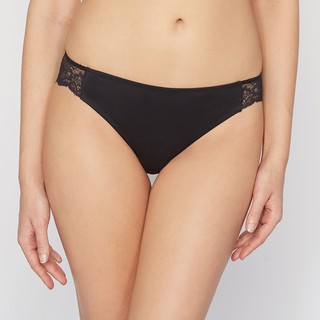 Quần Lót nữ Thun Lạnh Viền Ren Size Lớn Cho Vòng 3 từ 113-121cm Tanga Lindex