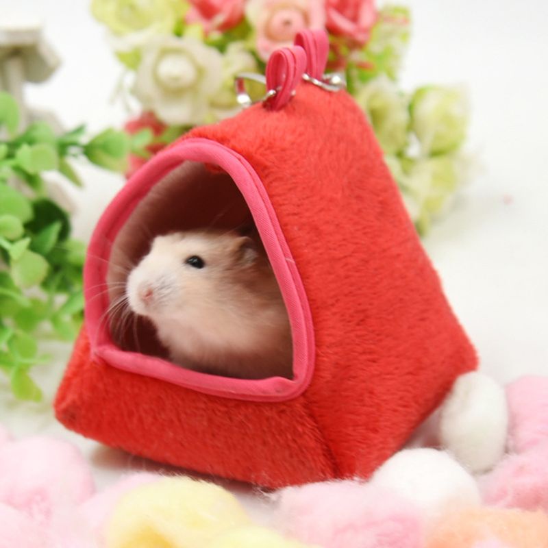 Võng treo giữ ấm cho chuột hamster vào mùa đông tùy chọn màu sắc