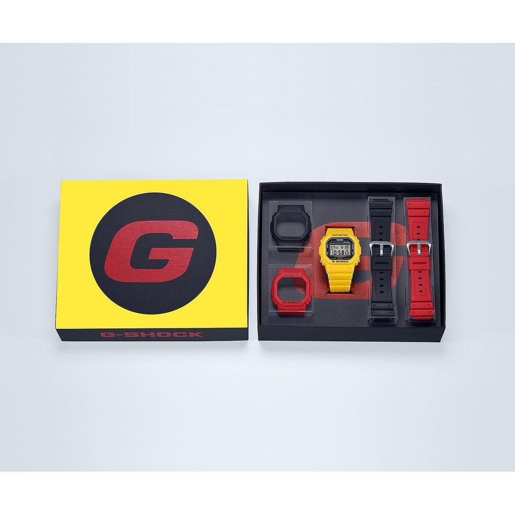 Đồng hồ Nam Dây nhựa Casio G-Shock DWE-5600R-9DR chính hãng bảo hành 5 năm Pin trọn đời