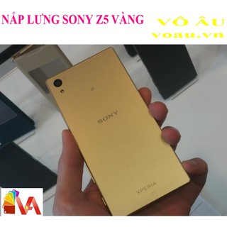 NẮP LƯNG SONY Z5 MÀU VÀNG