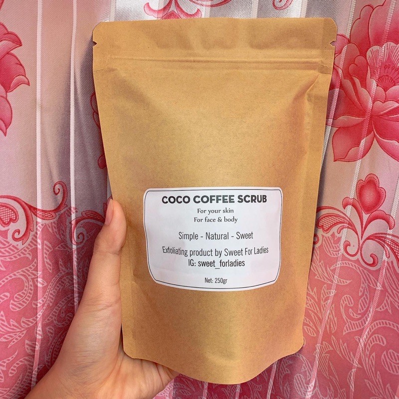 COCO COFFEE SCRUB - TẨY TẾ BÀO CHẾT CÀ PHÊ DỪA