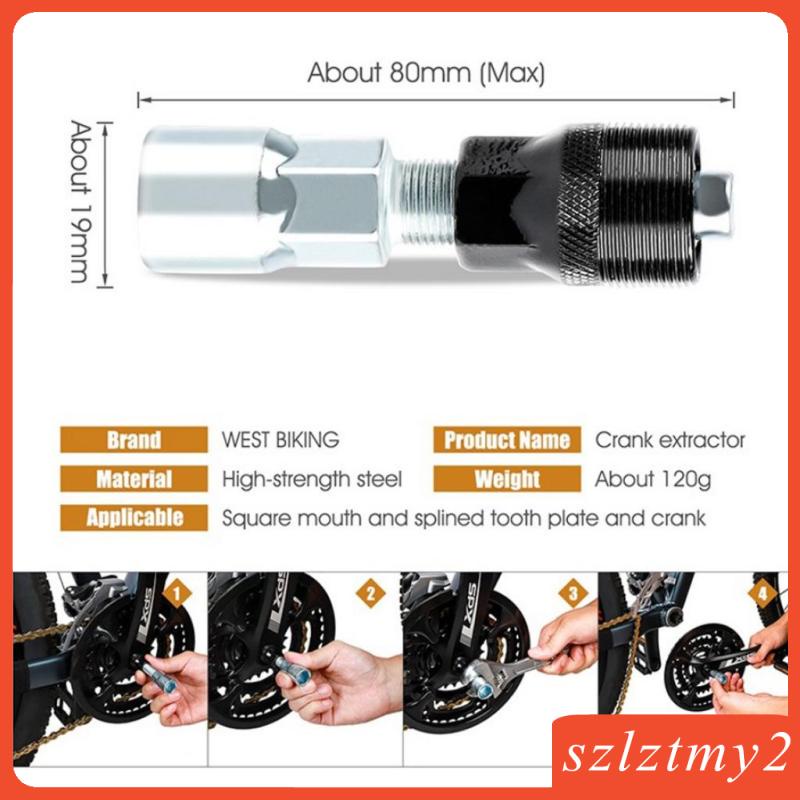 Bộ 6 Dụng Cụ Kéo Xích Cassette Xe Đạp Loại Bỏ BB Bánh Đà Tẩy