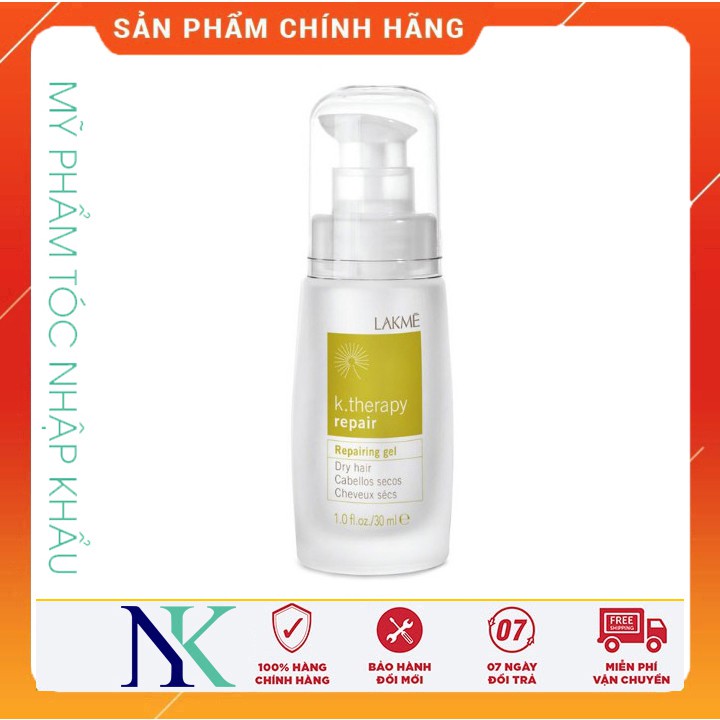 Tinh dầu Lakme phục hồi tóc hư tổn K.therapy Repair 30ML