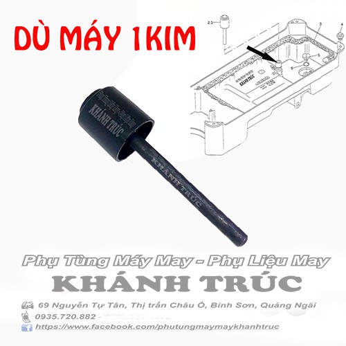 Dù sắt máy may công nghiệp 1kim