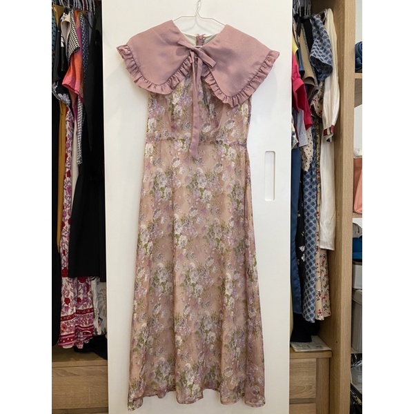 Váy voan Dwear tím lilac size M