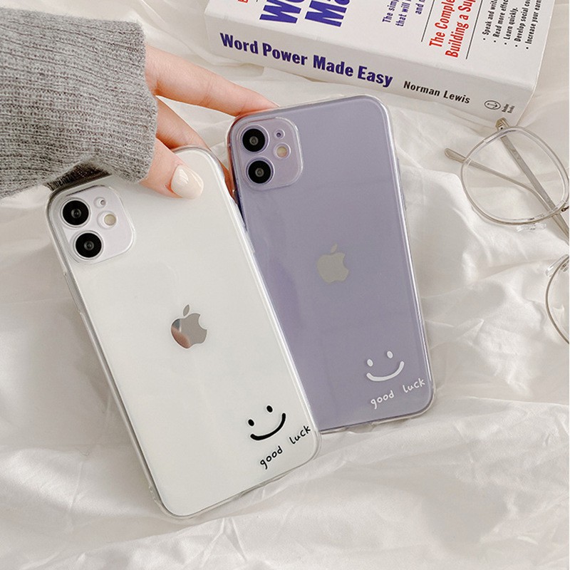 😊 Good luck ốp lưng iphone nụ cười may mắn Lucky Face IDM dày dặn cho 6 7 8 x xr xsmax 11promax 12 mini pro promax t75a | BigBuy360 - bigbuy360.vn