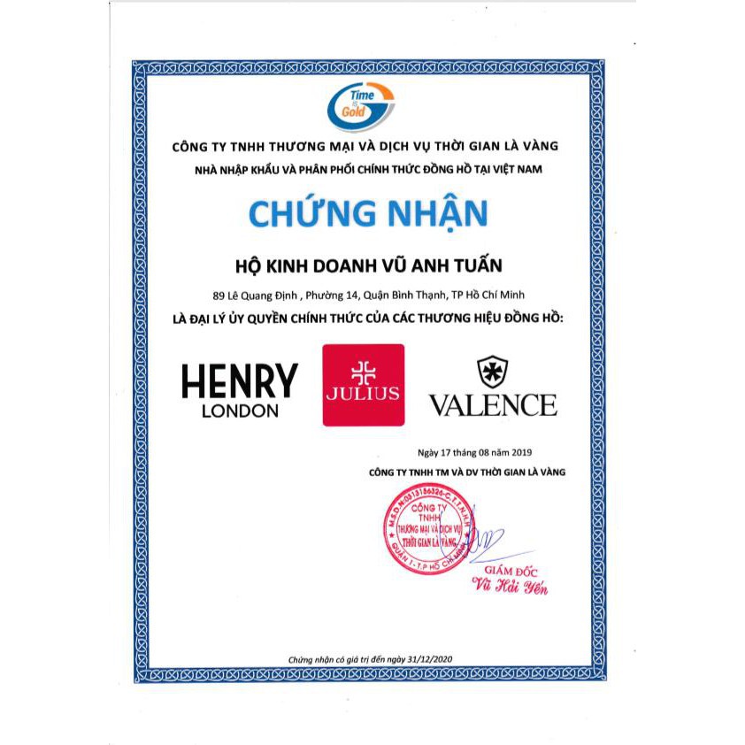 Đồng Hồ Unisex JA-426MF JU-1052 Julius Hàn Quốc dây thép (Đồng)