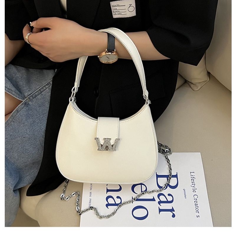 Túi xách nữ kẹp nách mini đeo chéo đẹp đeo vai da pu dáng trơn đi tiệc đi chơi cao cấp giá rẻ TX-107