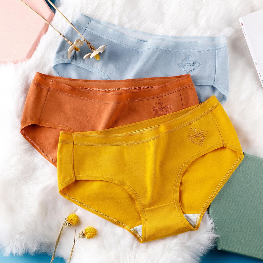 Quần Lót Nữ cotton, Quần lót ren viền in nổi, kháng khuẩn cao cấp UD012