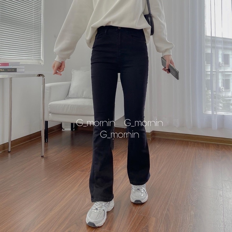 Quần jeans đen QJ0115 - Gmornin