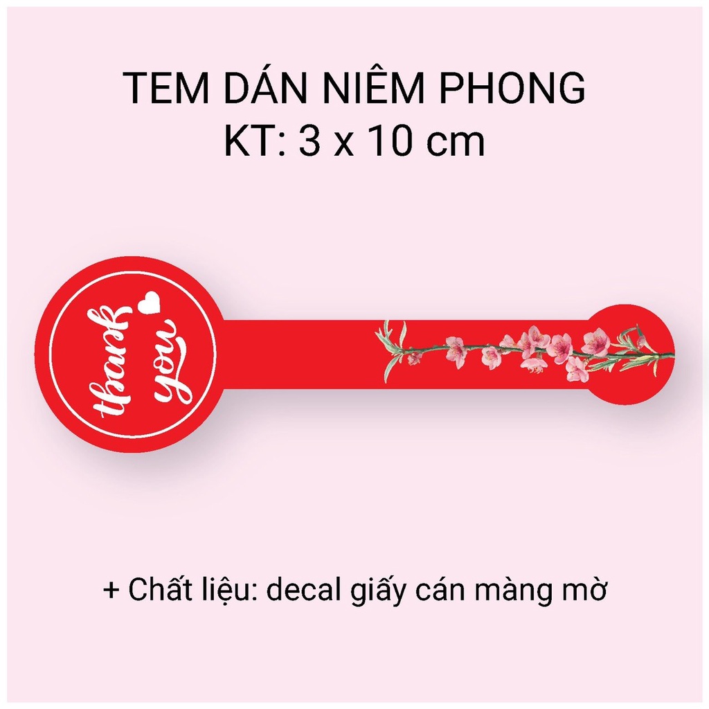 100 tem niêm phong