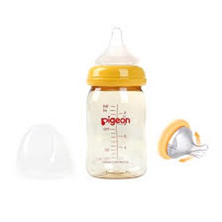 Bình sữa pigeon plus nhựa ppsu 160ml