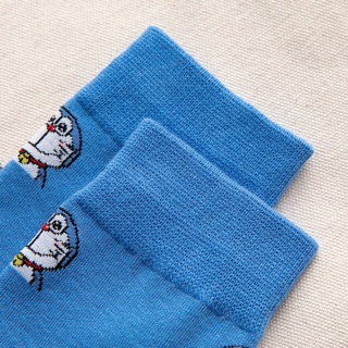 Tất Vớ Cao Cổ Chấm Bi Doremon Doraemon