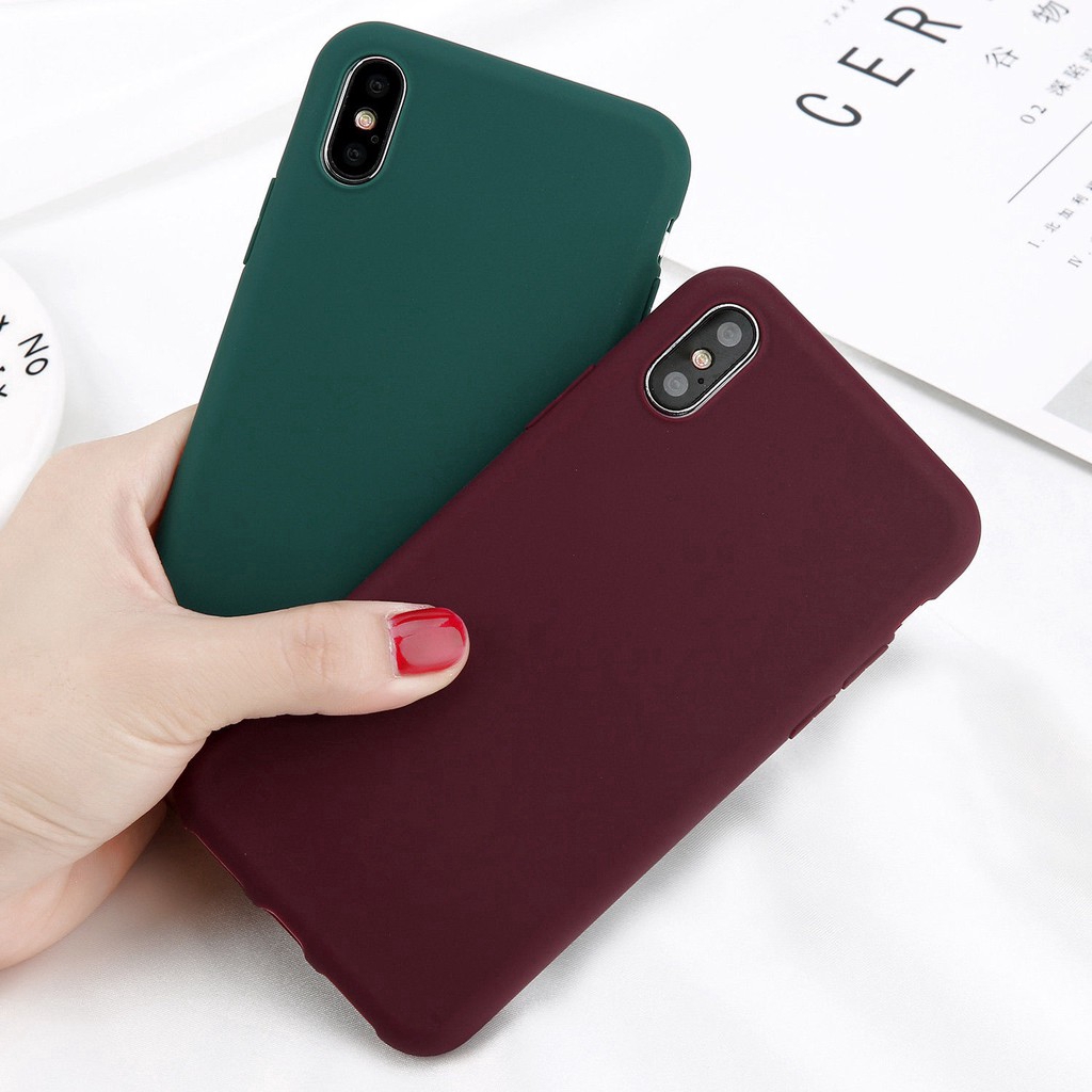 Ốp lưng cao su mềm mại cho iPhone X XS Max XR | BigBuy360 - bigbuy360.vn