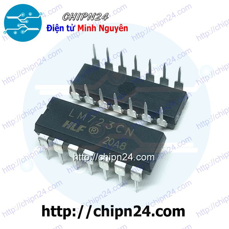 [1 CON] IC LM723 DIP-14 (LM723CN 723)