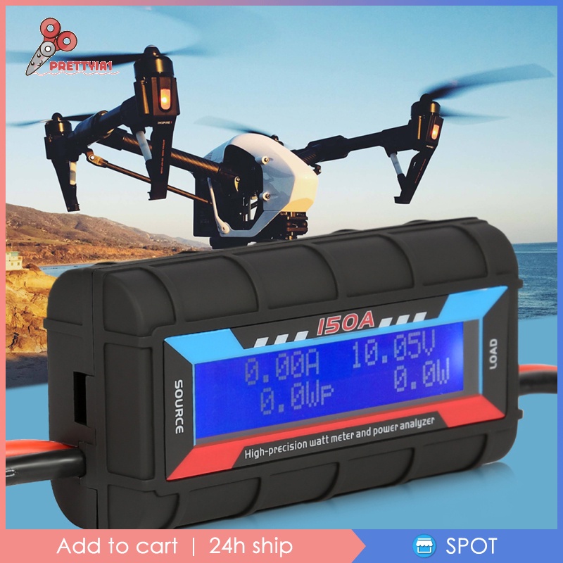 Máy Phân Tích Công Suất Cao 100A / 150A Với Màn Hình LCD Và Đèn Nền