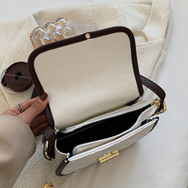 Túi đeo vai/ đeo chéo IELGY dáng vuông nhỏ thiết kế thời trang hiện đại dành cho nữ