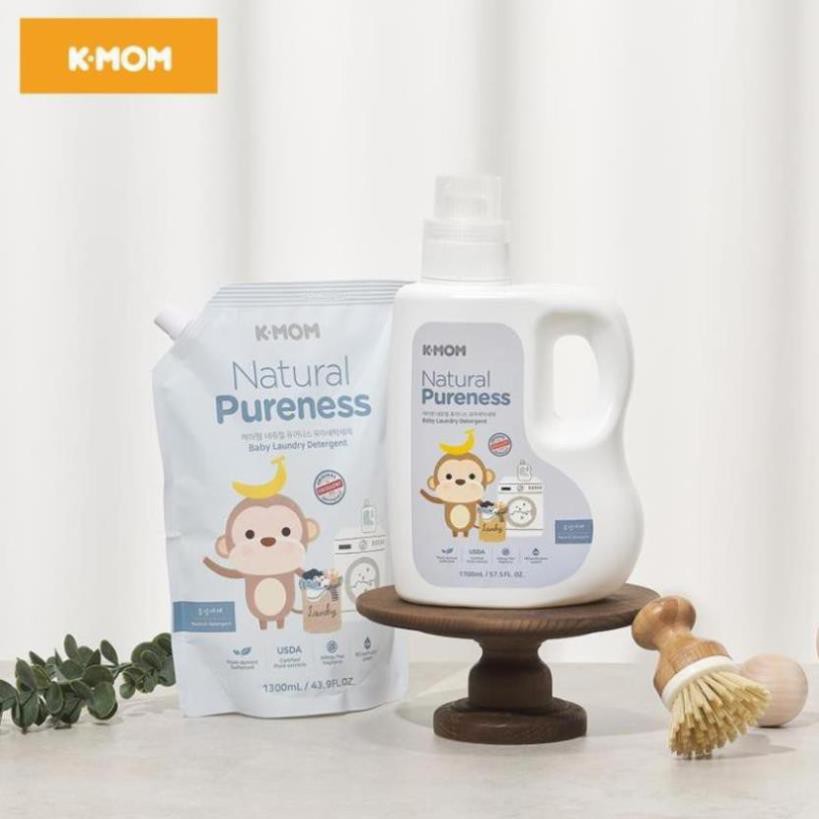 Nước giặt hữu cơ K-Mom Hàn Quốc dạng can (1700ml)