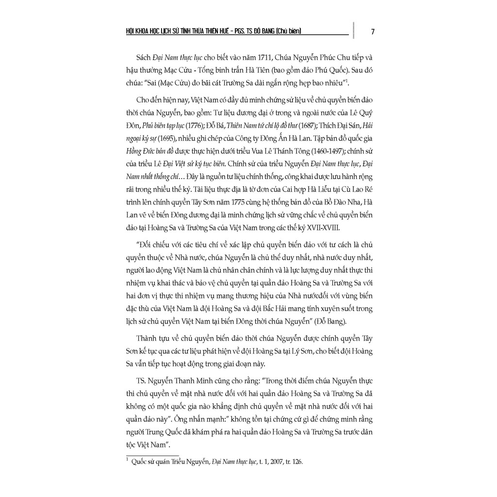 Sách - Chủ Quyền Biển Đảo Việt Nam - Minh Chứng Lịch Sử Và Cơ Sở Pháp Lý | BigBuy360 - bigbuy360.vn