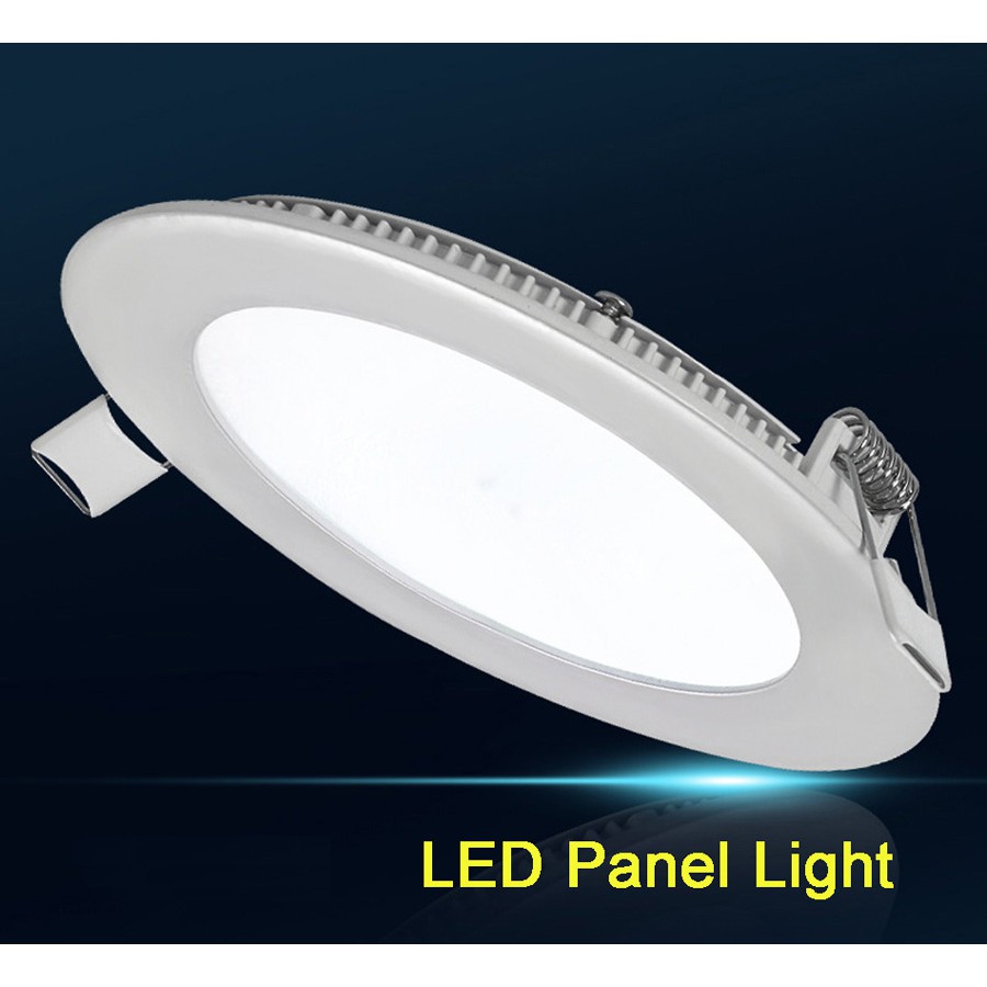 Bộ 2 Đèn Led Âm Trần 6W Tròn