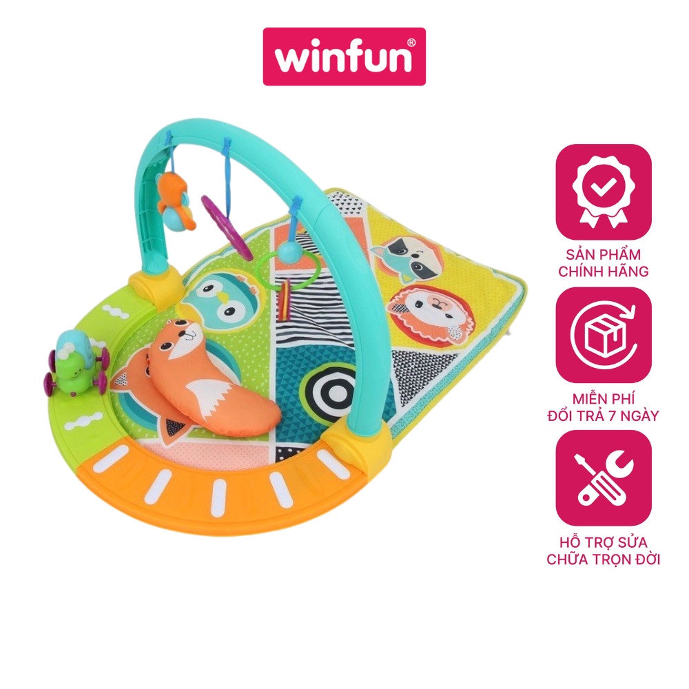 Thảm nằm chơi cho bé tập với - tập bò - B KIDS 4897 - Infantino