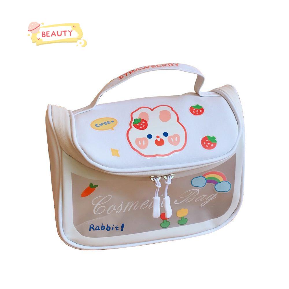 Túi Đựng Mỹ Phẩm Trong Suốt Sức Chứa Lớn Dùng Nhiều Lần