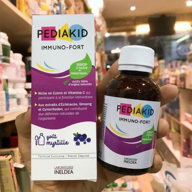 (Mẫu mới) Tăng sức đề kháng Pediakid Immuno - fort Pháp