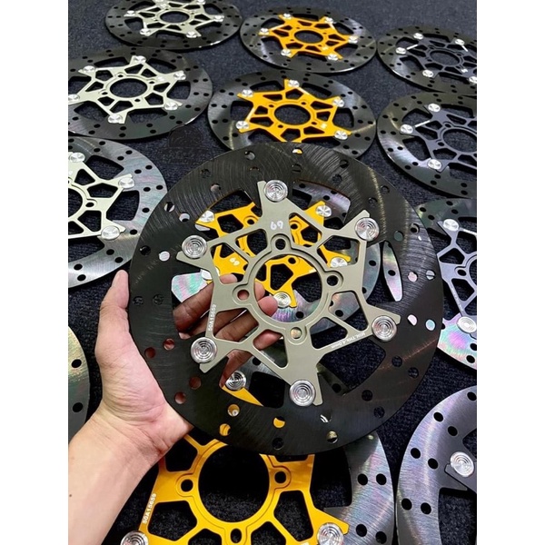 Đĩa Thắng TQ6 220mm Đen